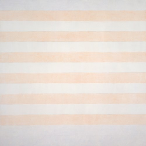 Agnes Martin Happy Holiday, 1999 Acrylic and graphite on canvas 60 x 60 in. (152.4 x 152.4 cm) Pace#31903 AM Catalogue #1999.025 Date of photography: Format of original photography: 8x10 transparency